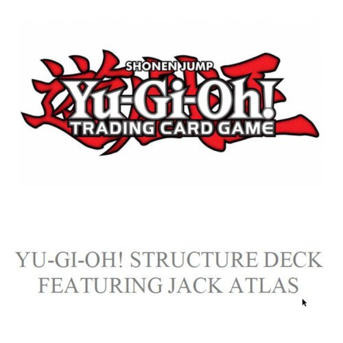 Yu-Gi-Oh - Structure Deck Featuring Jack Atlas (Display of 8)