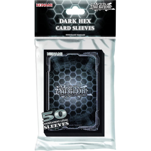 Yu-Gi-Oh! - Dark Hex Protector Card Sleeves (50 Count)