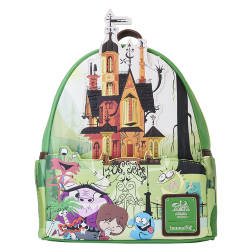 Foster’s Home for Imaginary Friends - House 10 inch Faux Leather Mini Backpack