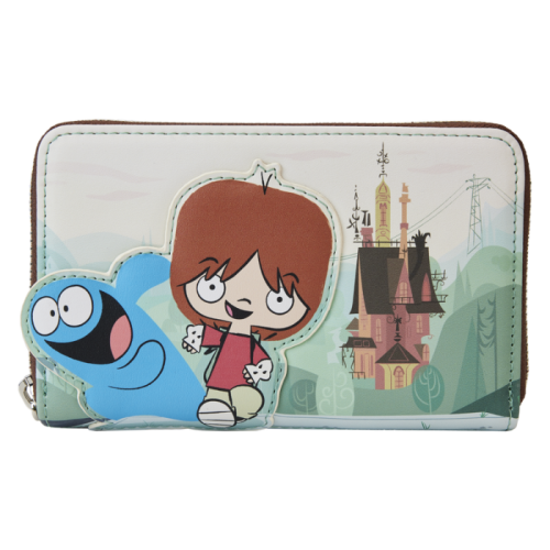 Foster’s Home for Imaginary Friends - Mac & Bloo 4 inch Faux Leather Zip-Around Wallet