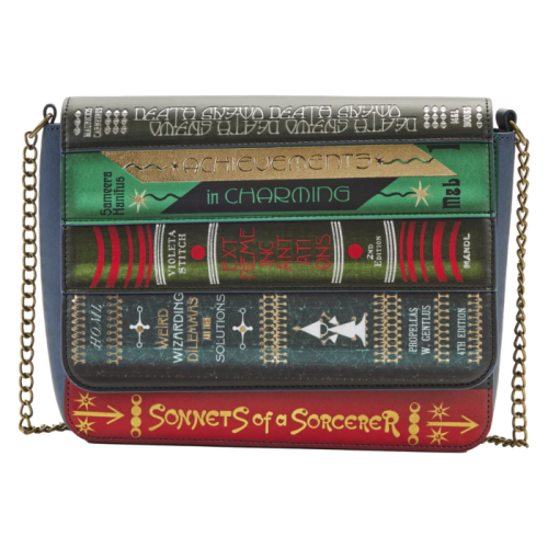 Fantastic Beasts 3: The Secrets of Dumbledore - Magical Books 7 inch Faux Leather Crossbody Bag