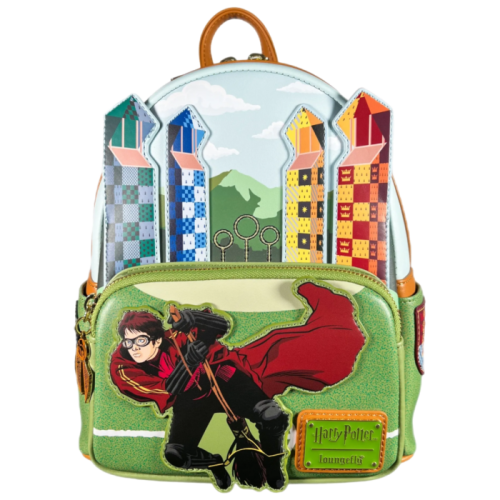 Harry Potter - Quidditch 10 inch Faux Leather Mini Backpack