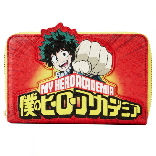 My Hero Academia - Izuku Punch 4 inch Faux Leather Zip-Around Wallet