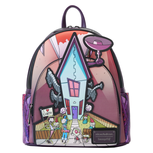 Invader Zim - Secret Lair 10 inch Faux Leather Mini Backpack