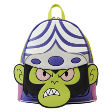 The Powerpuff Girls - Mojo Jojo Cosplay Glow in the Dark 10 inch Faux Leather Mini Backpack