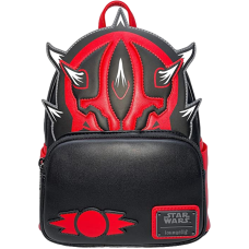 Star Wars - Darth Maul Sith Cosplay 10 inch Faux Leather Mini Backpack