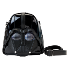 Star Wars - Darth Vader Figural Helmet Lenticular 9 inch Faux Leather Crossbody Bag