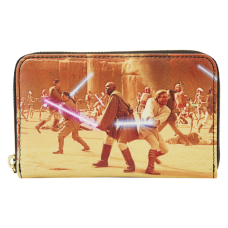 Star Wars - Attack of the Clones Scene 4 Faux Leather Zip-Around Wallet