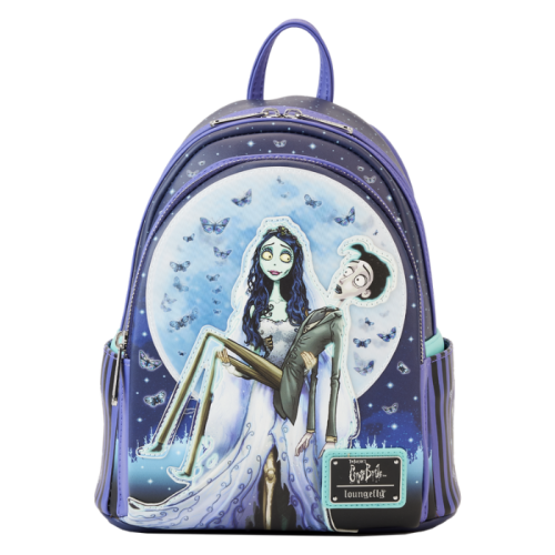 Corpse Bride - Moon Lenticular 10 inch Faux Leather Mini Backpack