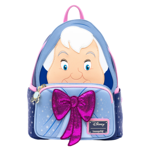 Cinderella (1950) - Fairy Godmother Cosplay 10 inch Faux Leather Mini Backpack