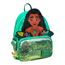 Moana - Te Fiti Glow in the Dark 10 inch Faux Leather Mini Backpack