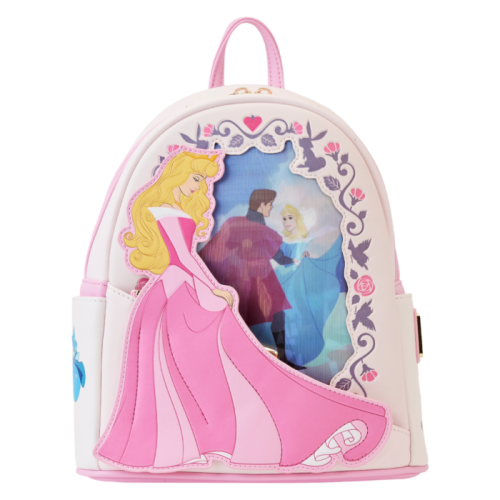 Sleeping Beauty (1959) - Princess Lenticular Series 10 inch Faux Leather Mini Backpack