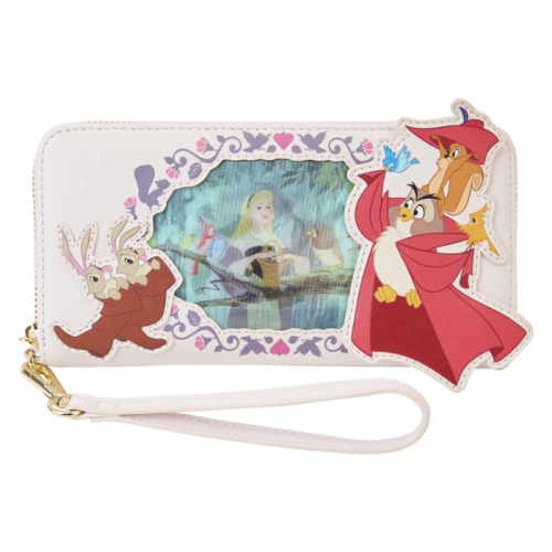 Sleeping Beauty (1959) - Princess Lenticular Series 4 inch Faux Leather Wristlet