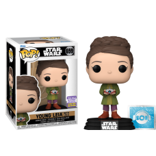 Star Wars: Obi-Wan Kenobi - Young Leia with Lola Pop! Vinyl Figure (2023 Summer Convention Exclusive)