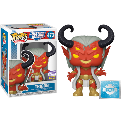 Justice League - Trigon Pop! Vinyl Figure (2023 Summer Convention Exclusive)