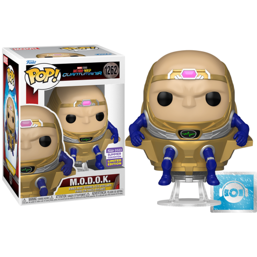 Ant-Man and the Wasp: Quantumania - Unmasked M.O.D.O.K Pop! Vinyl Figure (2023 Summer Convention Exclusive)