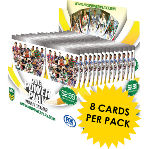Rugby League - 2013 Power Play Cards (Display of 24)
