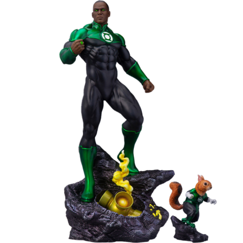 Green Lantern - John Stewart Maquette