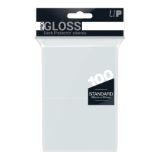 Ultra Pro - Clear PRO-Gloss Standard Deck Protector Sleeves (100 Count)