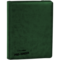 Ultra Pro - Green Premium Leatherette 9-Pocket PRO-Binder Card Album