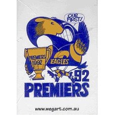 AFL - WEG West Coast 1992 AFL Card Set