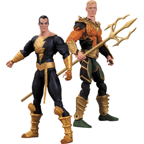 Injustice - Gods Among Us - Aquaman vs. Black Adam Action Figure 2-Pack Figure