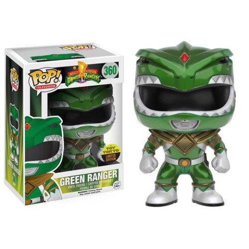 Power Rangers - Metallic Green Power Ranger Pop! Vinyl Figure (2016 Fall Convention Exclusive)