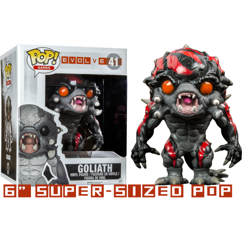 Evolve - Savage Goliath 6 Inch Super-Sized Pop! Vinyl Figure
