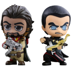 Star Wars: Rogue One - Chirrut and Baze Cosbaby Vinyl Figure Set