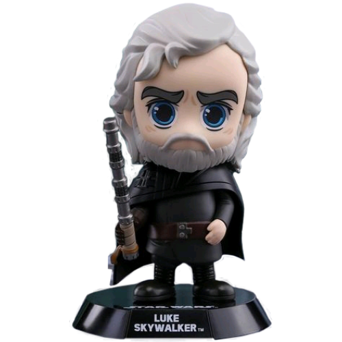 Star Wars Episode VIII: The Last Jedi - Luke Skywalker 3.75 Inch Hot Toys Bobble Head Figure