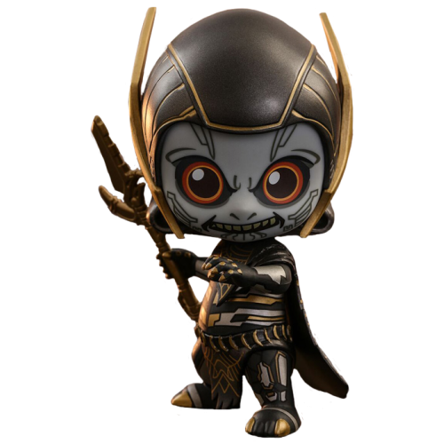 Avengers 3: Infinity War - Corvus Glaive Cosbaby 3.75 Inch Hot Toys Bobble-Head Figure