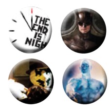 Watchmen - The End Is Nigh Pin Set (Set of 4)