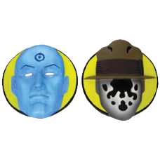 Watchmen - Magnets Sculpted Resin (Set of 2)