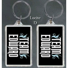 Twilight - Lucite Keychain D Team Edward