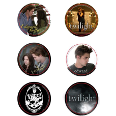Twilight - Pin Set of 6 Style B Cullen Crest