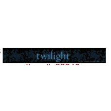 Twilight - Jewellery Slap Bracelet Logo