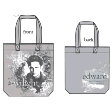 Twilight - Tote Bag Edward Cullen (Vector Grey)