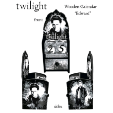 Twilight - Calendar Wooden Edward Cullen