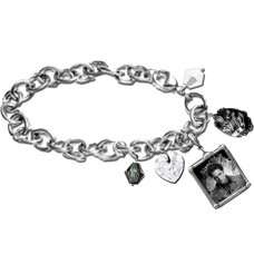 Twilight - Jewellery Charm Bracelet Edward Cullen