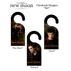 The Twilight Saga: New Moon - Door Knob Hangers (Set Of 3)