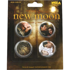 The Twilight Saga: New Moon - Pin Set Of 4 Jacob