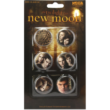 The Twilight Saga: New Moon - Pin Set of 6 Jacob and the Cullens