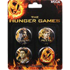 The Hunger Games - Cast Pins (Set of 4)