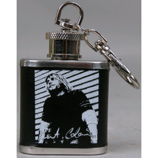 Kurt Cobain - Flask Keychain