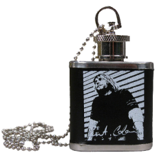 Kurt Cobain - Flask Necklace