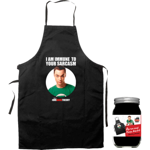 Big Bang Theory - Sheldon Apron and Oven Mit Set