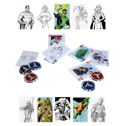 DC Justice League - Starter Poker Set