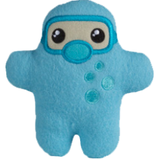 Shawnimals - Pocket Ninja (Aqua) 4 Plush