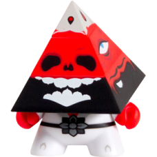 Dunny - 3 Inch Pyramidun Red Vinyl