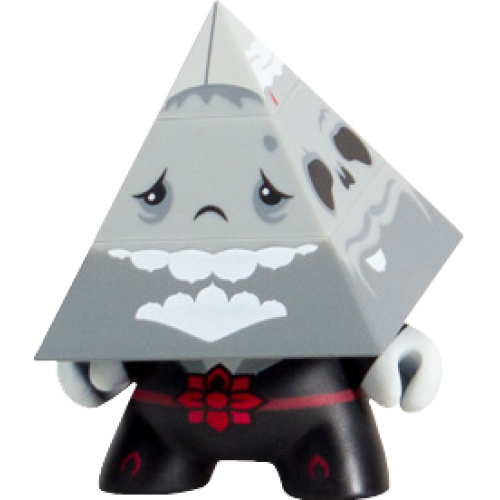 Dunny - 3 Inch Pyramidun Grey Vinyl